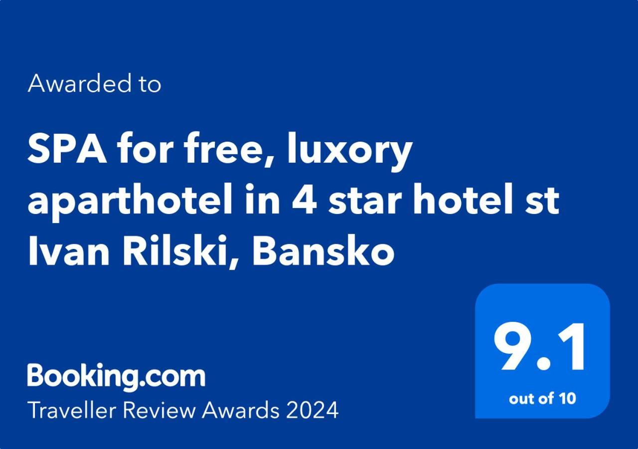 Luxory Aparthotel In 4 Star Spa Hotel St Ivan Rilski, Banszko Kültér fotó